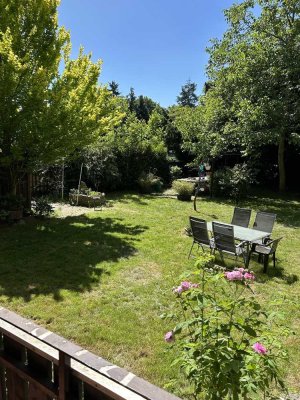 Schöne Wohnung mit Blick ins Grüne