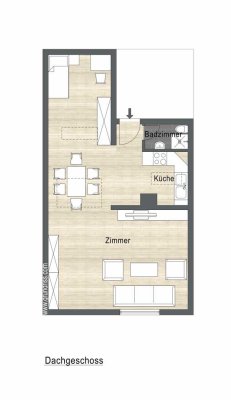 Leerstehende - 1-Zimmer Wohnung in Waldkirch