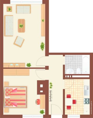 2-Zimmer-Wohnung in Mühlacker