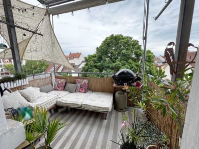 Geschmackvolle, modernisierte 3-Zimmer-Wohnung mit Balkon in Rastatt