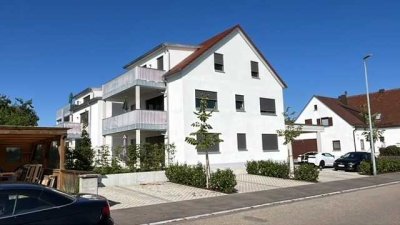 Wunderschöne neuwertige 3-Zimmer-Wohnung mit tollem Balkon in sehr guter Lage in Leipheim.