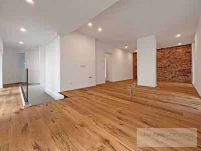 Stilvolle sanierte Gartenwohnung mit Haus-Charakter zum Erstbezug