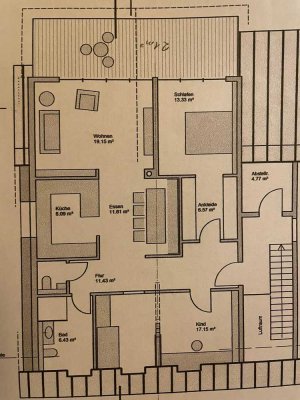 4,5-Zimmer-Wohnung in Untergruppenbach/Donnbronn mit Balkon
