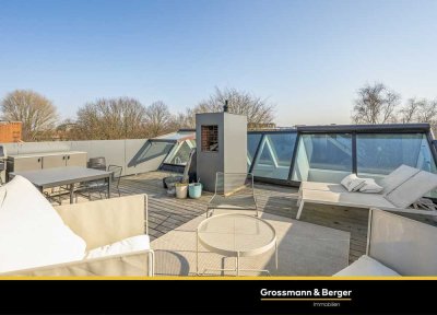 Schön gelegene Wohnung mit Dachterrasse