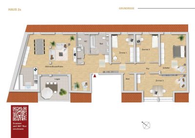 ***Luxuriöse Penthouse-Wohnung im 2.OG, WE 2a-5 als Erstbezug***