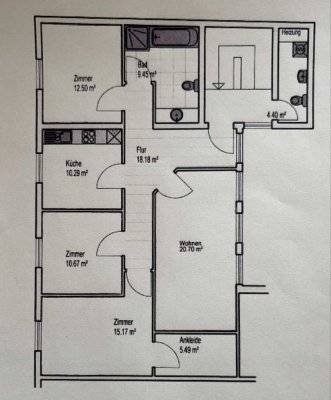Exklusive 4-Zimmer-Wohnung in Neustadt an der Weinstraße mit Dachterrasse