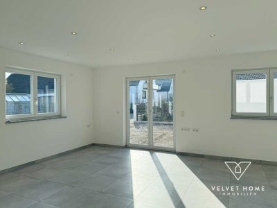Erstbezug – schöne große 2,5 ZKB Whg mit Terrasse & Garage in ruhiger Stadtrandlage von Augsburg