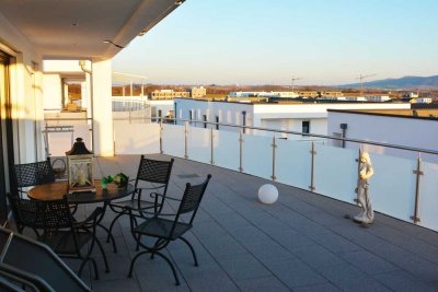 Luxuriöses Penthouse mit 3,5 Zimmern und Dachterrasse in Öhringen