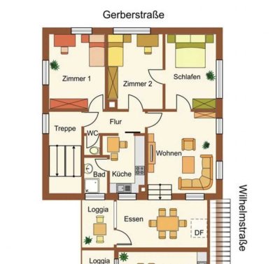 Wohnkomfort auf 112 m² - stilvolle 4 Zimmer Wohnung in Eislingen
