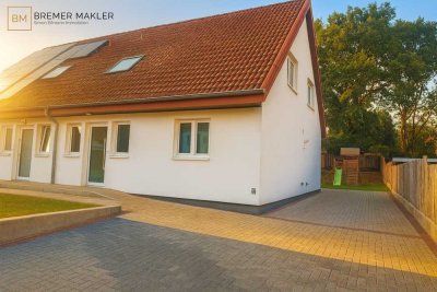 Frisch saniert! Moderne Doppelhaushälfte in Wesernähe - Bremen Rekum