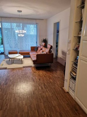 4-Zimmer Erdgeschosswohnung mit Garten im Färbelviertel