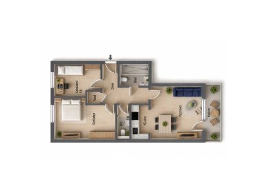 ***** Bonn – Erstbezug! Exklusive 3-Zimmer-Wohnung in zentraler Bestlage mit Balkon *** **