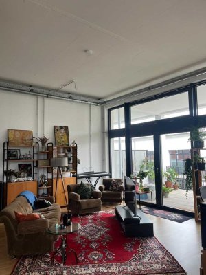 Stilvolle helle Zimmer-Loft-Wohnung im Tabakquartier Bemen