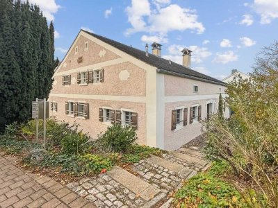 Attraktives Anlagepaket in Bergen Zwei vermietete Wohnungen in denkmalgeschütztem Jura-Bauernhaus