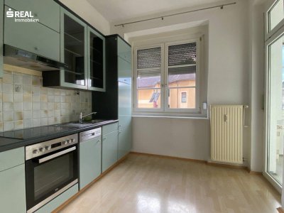 Schöne 2-Zimmer Wohnung im Weizer Zentrum mit Wintergarten