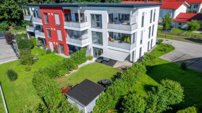 Neuwertige Erdgeschosswohnung mit großzügigem Garten in Schongau