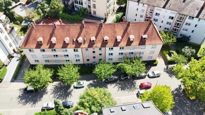 Vermietete 3-Zi. Wohnung im 2.OG re. mit Südost Balkon in der Wiehre - Provisionsfrei