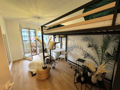 Kernsanierte 2-Zimmer-Wohnung mit Tiefgaragenstellplatz in 
Freiburg-Stühlinger