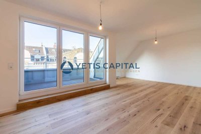 NEUBAU PENTHOUSE MIT DOMBLICK UND DACHTERRASSE + TAGESLICHTBAD und EINBAUKÜCHE � +PROVISIONSFREI+