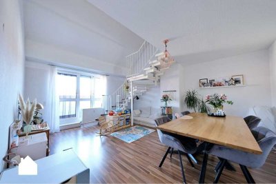 Loftfeeling auf zwei Ebenen – großzügige & helle Galeriewohnung!