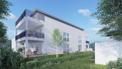 Exklusive 3-Zimmer Neubau-ETW im OG im 5-Familienhaus mit Aufzug + toller Aussicht !!