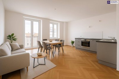 Da ist er – Ihr Wiener Wohntraum! Altbaujuwel im letzten Stock mit Balkon &amp; Klima – jetzt zugreifen!