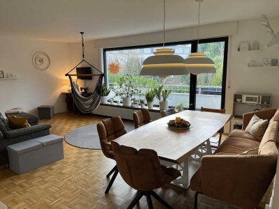 Fitness trifft Dorfkern - ruhig gelegene, sonnenverwöhnte und renovierte 4-Zimmer Wohnung (101m²)