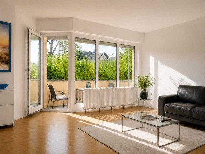 Ruhiglage Westend: freie, bequem erreichbare, praktisch aufgeteilte Wohn-Oase mit Ost-Südbalkon