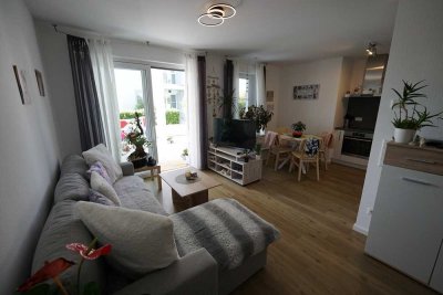 Möblierte Erdgeschosswohnung mit großer Terrasse