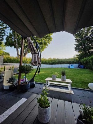 Freundliche 3-Zimmer-Wohnung mit Terrasse und Garten in Lammersdorf
