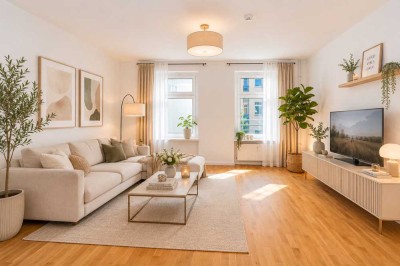 Top Lage Torstraße: 4 Zimmer im ruhigen Gartenhaus mit zwei Balkonen