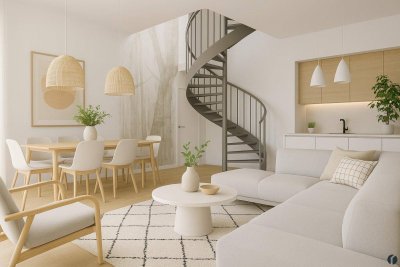 4 Zimmer Wohnung mit Dachgarten
