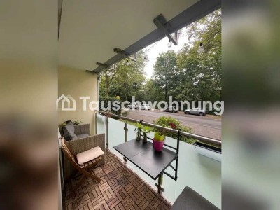 Tauschwohnung: 3-Zi-Whg am Volksgarten -- 2 Zi-Whg linksrheinisch, balkon