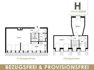 Neubau mit Blick über Leipzig und Provisionsfrei
