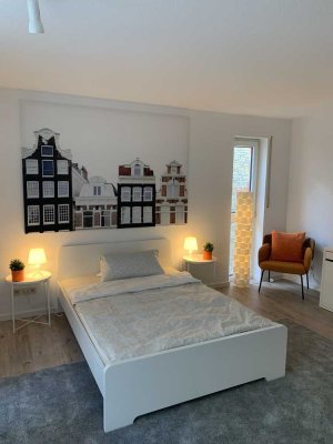 Komplett möbliert im Herzen der Oststadt! Inklusive Strom und W-Lan!