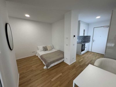 Möblierte 1-Zimmer Wohnung mit Balkon in Toplage zentral in München