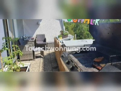 Tauschwohnung: 2,5 Zimmer Maisonette Wohnung mit Dachterrasse