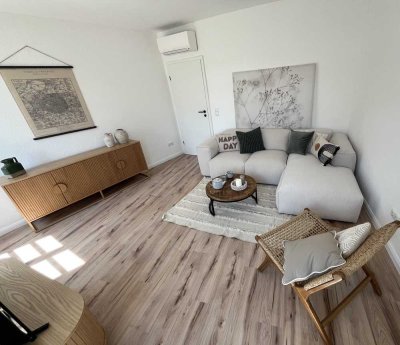 Erstbezug nach Sanierung – Stilvolles vollmöbliertes 3-Zimmer-Apartment direkt am Brühler Schloss