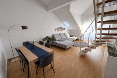 Gepflegte 3-Zimmer Maisonette-Wohnung mit Balkon in Bad Friedrichshall