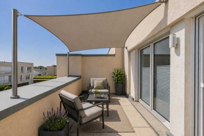 Familienfreundliches Passivhaus im Zero:e Park, Energieeffizienzklasse A+, Südterrassen und Carport