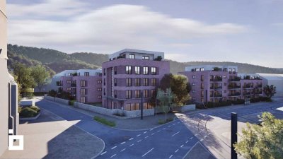 Kompakte 1-Zimmerwohnung im EG mit Gartenterrasse
