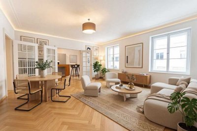 Charakter. Tiefe. Geschichte. – Exklusive Schwabinger Altbauwohnung