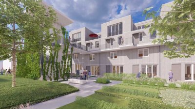 Neubau- 4,5-Zi.-Mietwohnung mit Garten/Terrasse