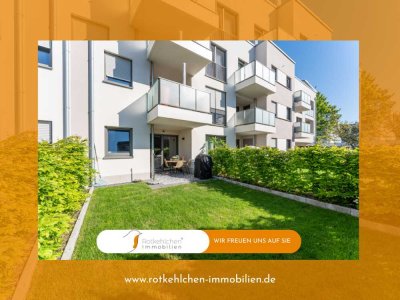 Neuwertige Erdgeschosswohnung in A-Lage - KfW 55-Effizienzhaus