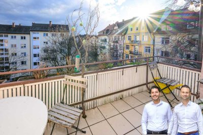 Helle 4-Zimmer-DG-Wohnung mit Balkon in Herdern – ruhig & zentrumsnah