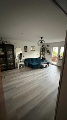 Freundliche, helle Wohnung in Heilbronn mit Balkon und Garten