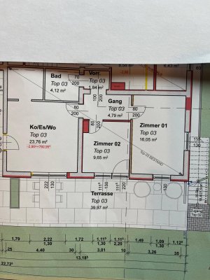 Sonnige Terrassenwohnung mit Gartenanteil