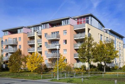 DI - helle 1-Zimmer-Wohnung mit Südbalkon und Fahrstuhl (Zeitmietvertrag)