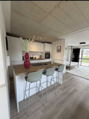 Exklusives Loft vollmöbiliert in einem ehemaligen Hochbunker