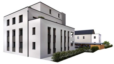 NEUBAU-ERSTBEZUG! Stylische 3-Zimmer-
Wohnung mit Einbauküche, Loggia und Stellplatz